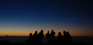 Sunrise at 3000m